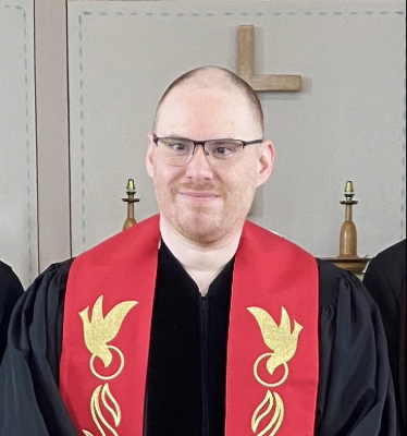 Portrait of Matthew Helis, pastor